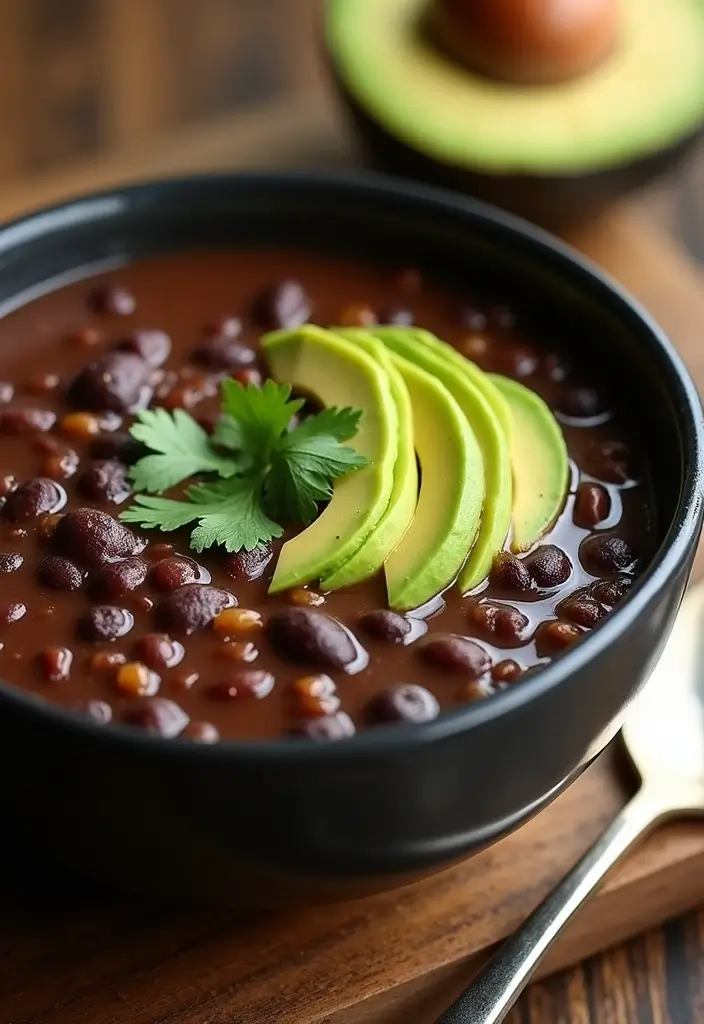 26 Gluten-Free Detox Soups for Cleansing - 13. Smoky Black Bean Soup