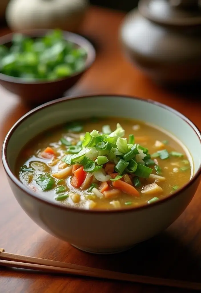 26 Gluten-Free Detox Soups for Cleansing - 18. Miso Vegetable Soup