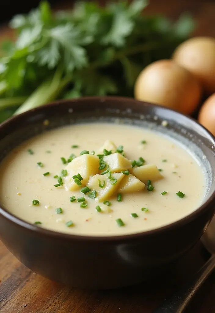 26 Gluten-Free Detox Soups for Cleansing - 24. Potato and Leek Soup