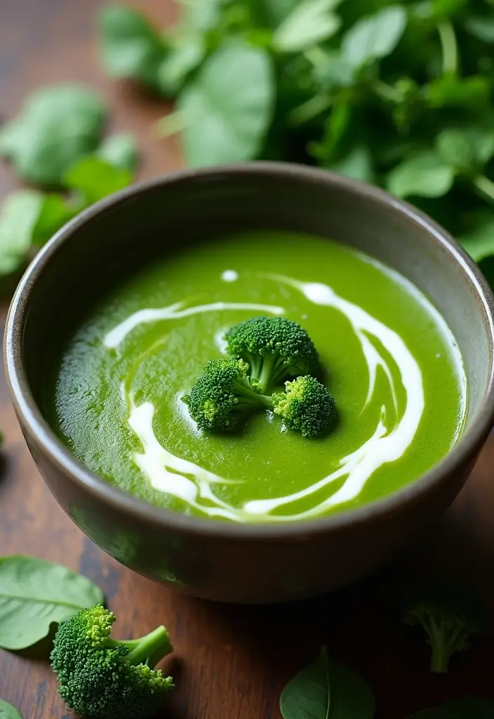 26 Gluten-Free Detox Soups for Cleansing - 5. Green Detox Soup