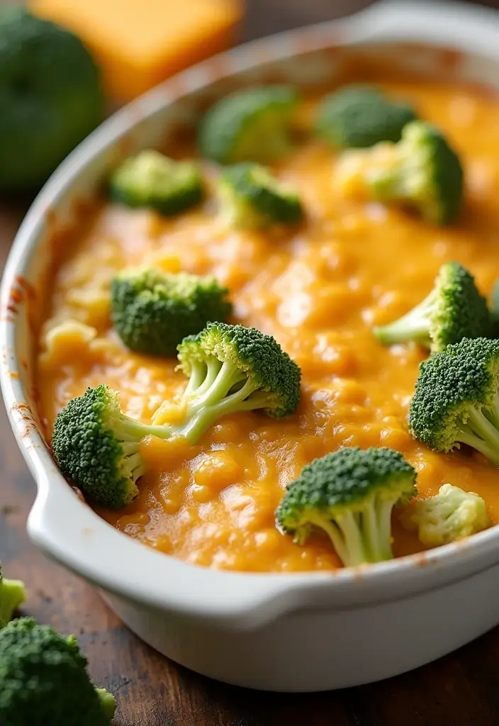 26 Gluten-Free Family Dinner Ideas on a Budget - 1. Cheesy Gluten-Free Broccoli Casserole