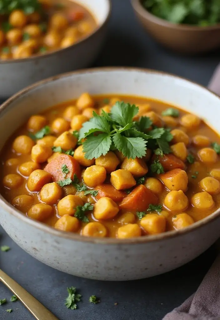 26 Gluten-Free Family Dinner Ideas on a Budget - 24. Gluten-Free Chickpea Curry
