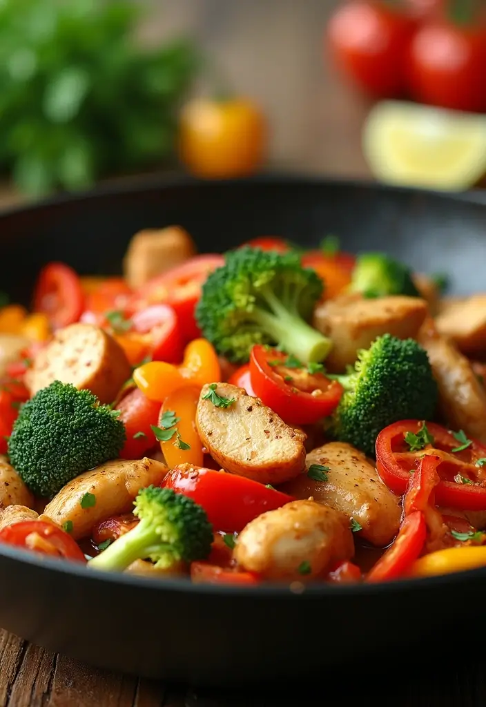 26 Gluten-Free Family Dinner Ideas on a Budget - 3. Gluten-Free Chicken Stir-Fry