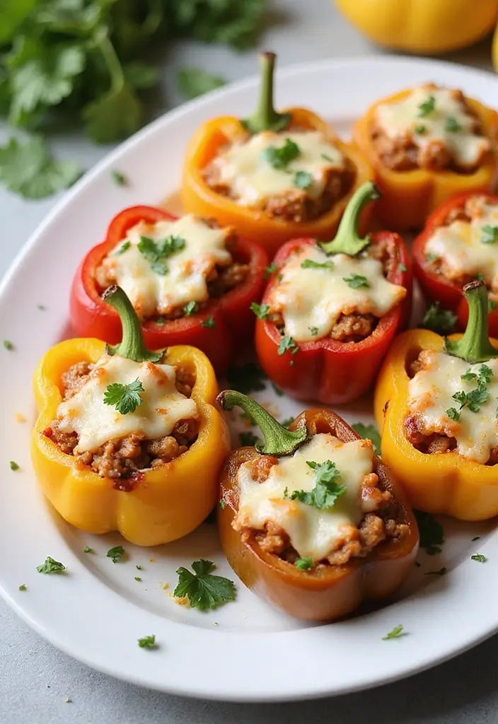 26 Gluten-Free Family Dinner Ideas on a Budget - 8. Gluten-Free Stuffed Peppers
