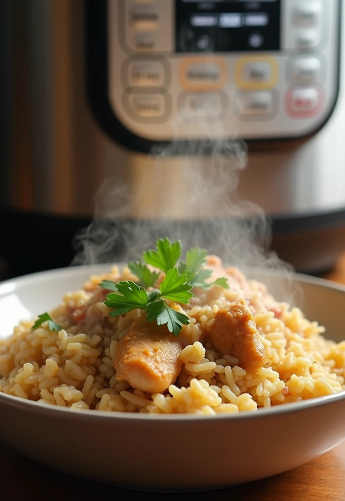 26 Gluten-Free Family Meals Everyone Will Enjoy - 1. Instant Pot Chicken and Rice
