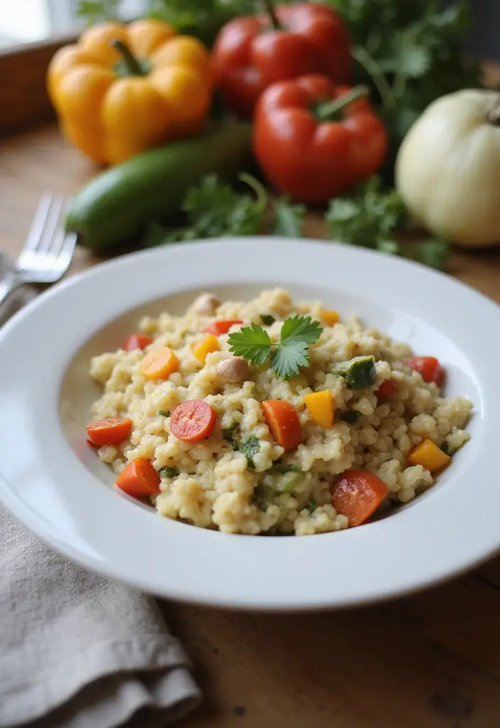 26 Gluten-Free Family Meals Everyone Will Enjoy - 6. Instant Pot Vegetable Risotto