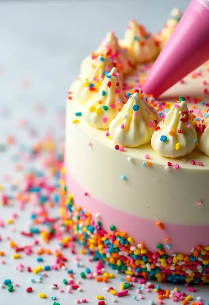 26 Gluten-Free Frostings and Fillings You’ll Want to Eat Alone - 14. Funfetti Frosting
