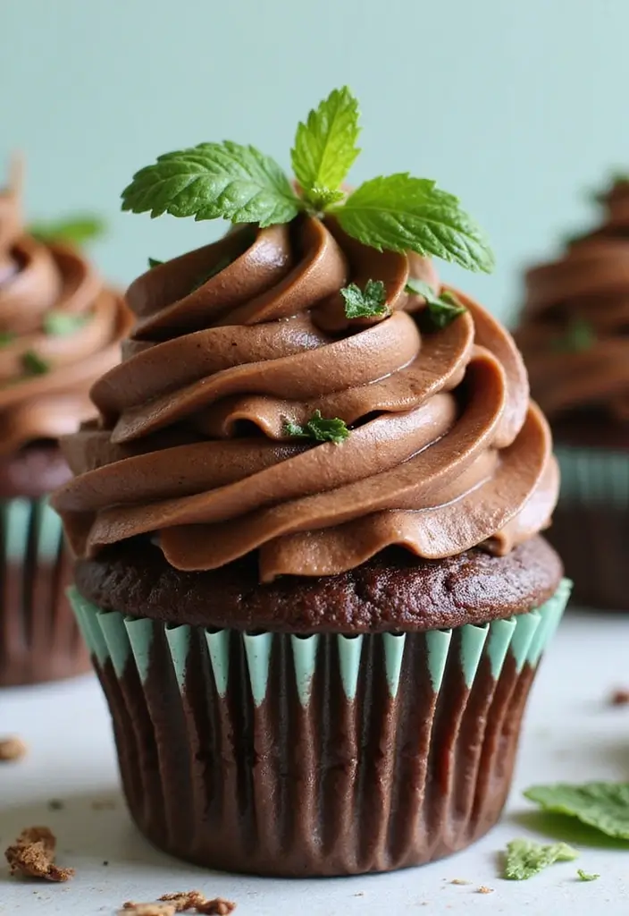26 Gluten-Free Frostings and Fillings You’ll Want to Eat Alone - 26. Chocolate Mint Frosting