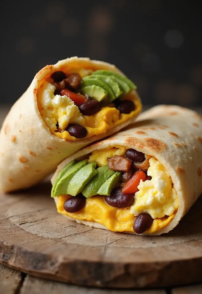 26 Gluten-Free High-Protein Breakfast Ideas for Athletes - 12. Breakfast Burrito