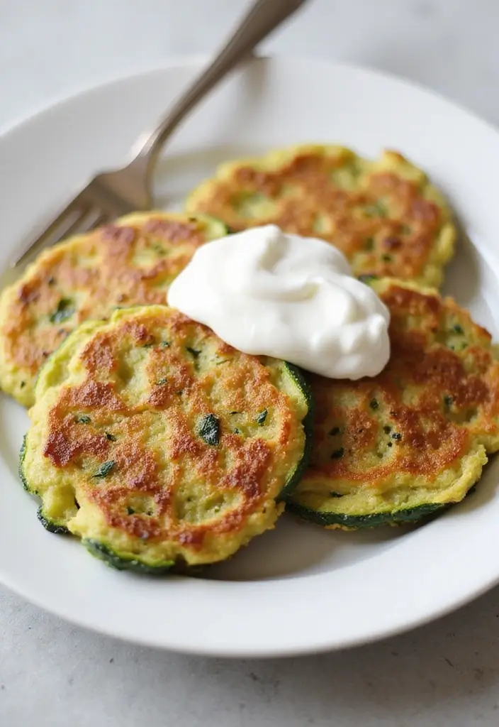 26 Gluten-Free High-Protein Breakfast Ideas for Athletes - 14. Zucchini Fritters