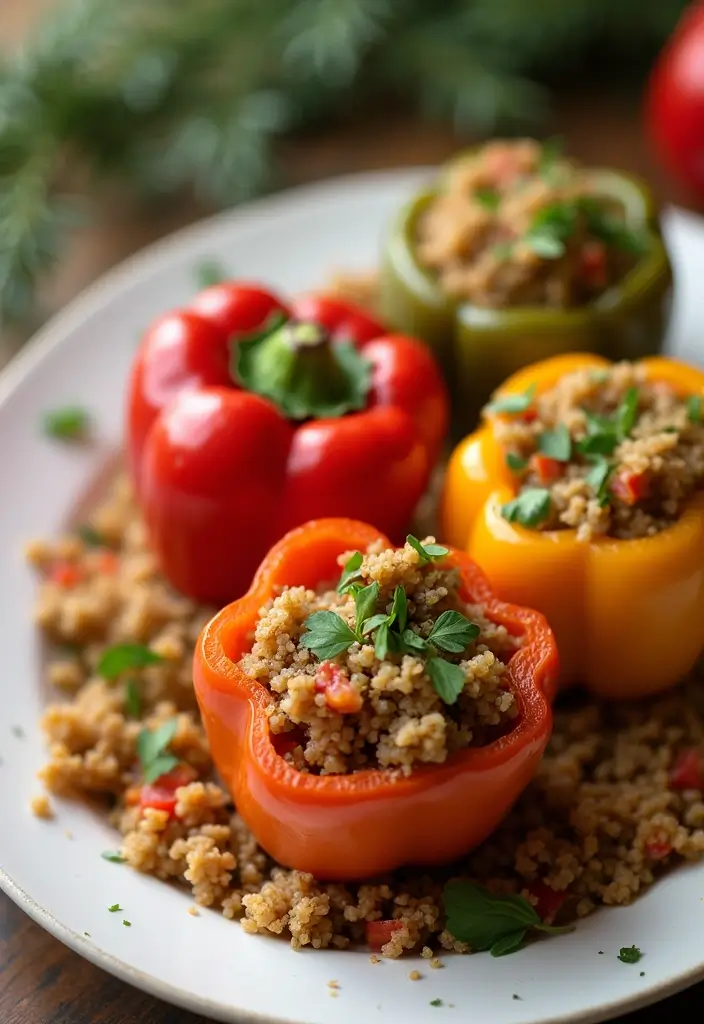 26 Gluten-Free Holiday Meals for Family Gatherings - 21. Stuffed Peppers
