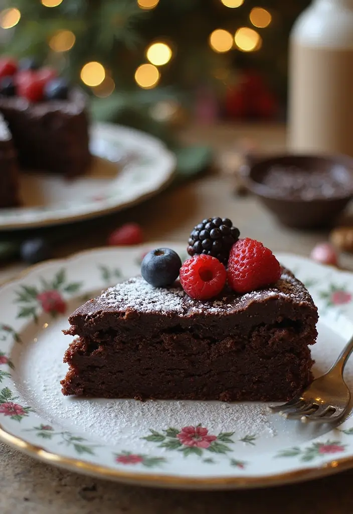 26 Gluten-Free Holiday Meals for Family Gatherings - 7. Flourless Chocolate Cake