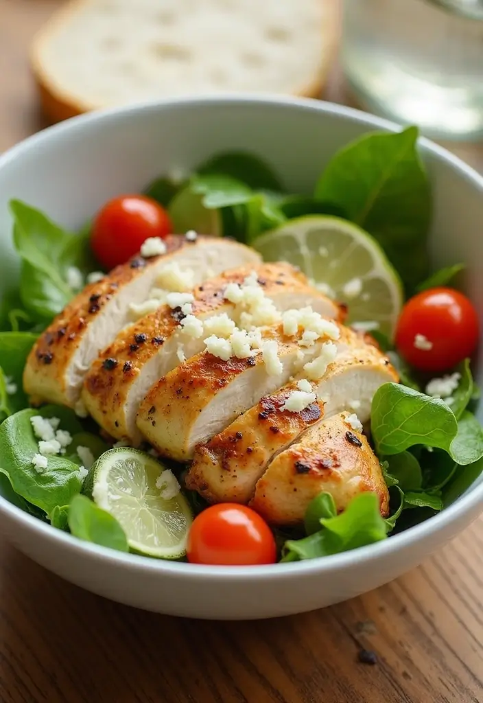 26 Gluten-Free Lunches Under 20 Minutes - 18. Grilled Chicken Caesar Salad