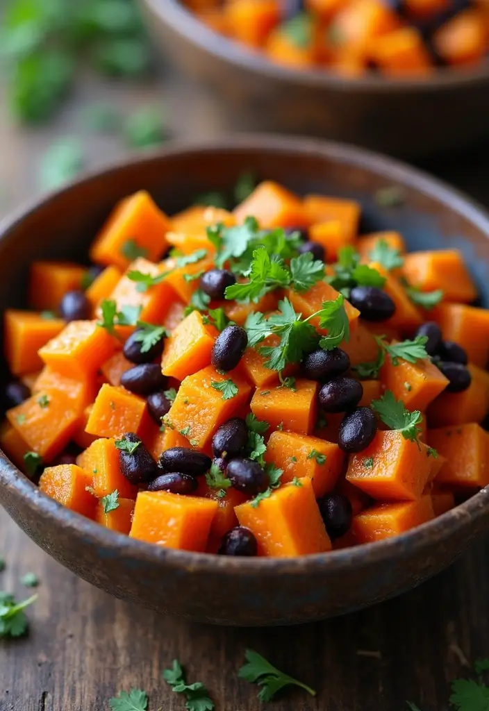 26 Gluten-Free Lunches Under 20 Minutes - 24. Sweet Potato and Black Bean Bowl