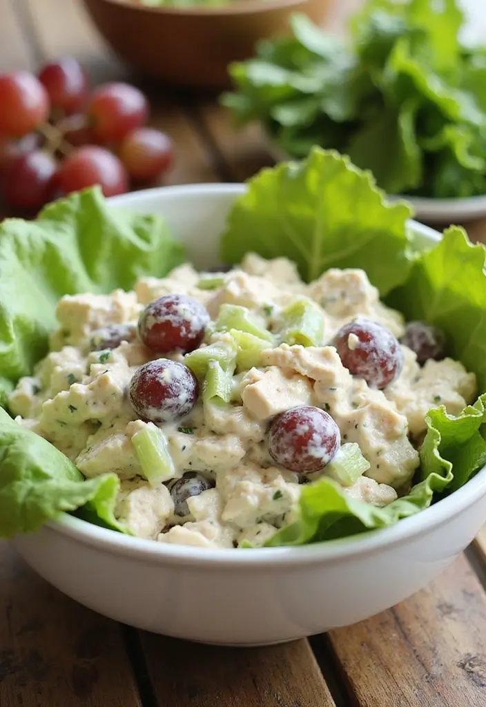 26 Gluten-Free Lunches Under 20 Minutes - 4. Greek Yogurt Chicken Salad