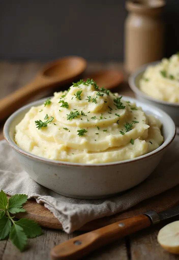 26 Gluten-Free Potluck Dishes Everyone Will Ask For - 1. Creamy Garlic Mashed Potatoes