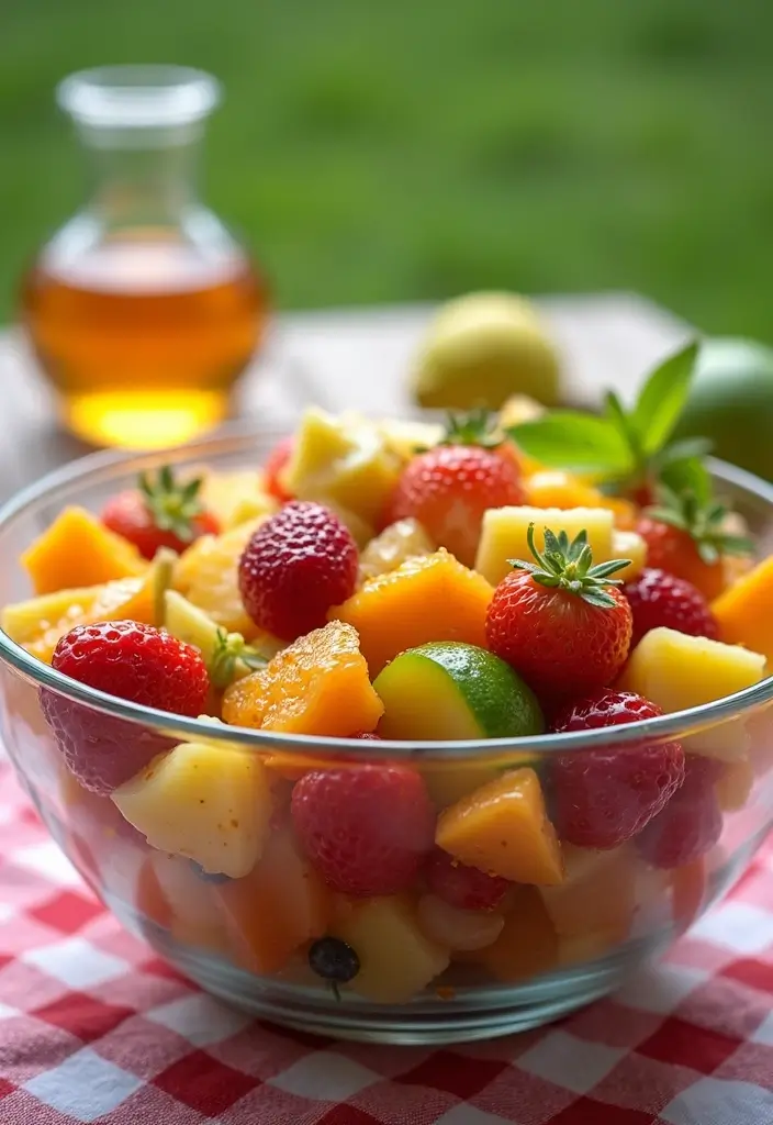 26 Gluten-Free Potluck Dishes Everyone Will Ask For - 10. Fruit Salad with Honey-Lime Dressing