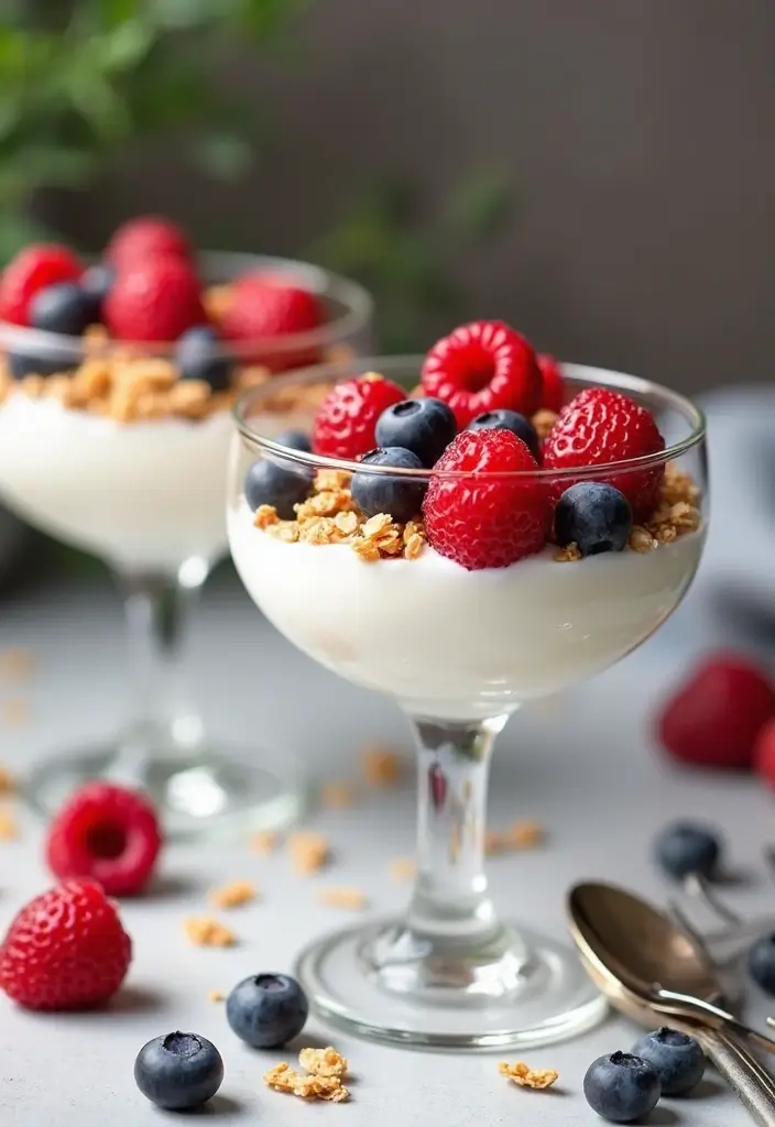 26 Gluten-Free Potluck Dishes Everyone Will Ask For - 16. Greek Yogurt Parfaits
