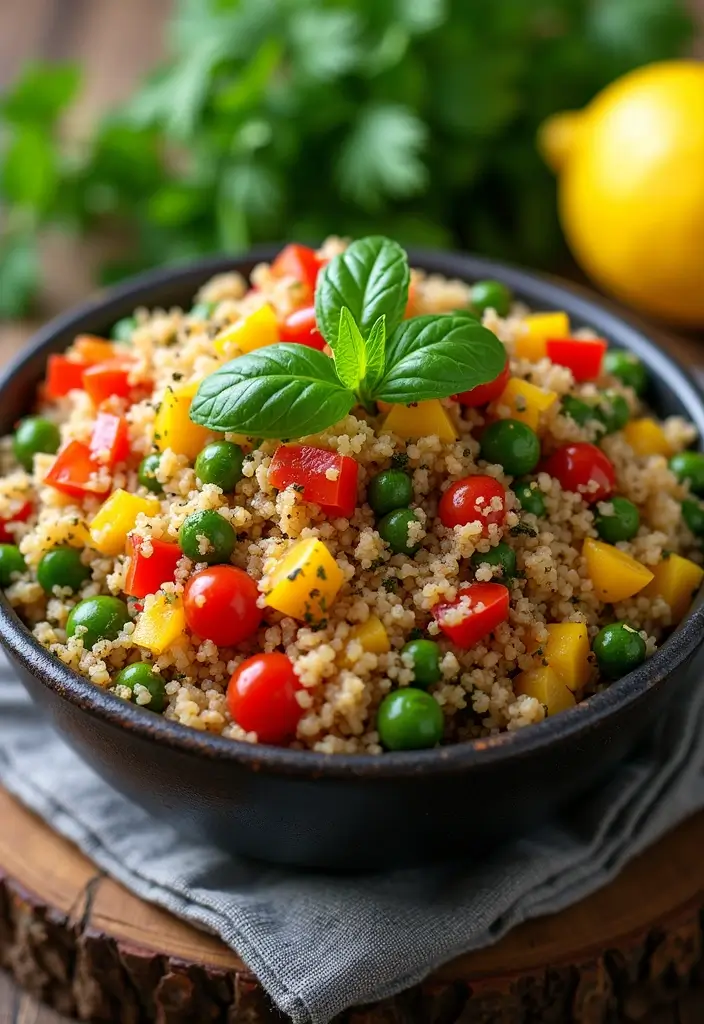 26 Gluten-Free Potluck Dishes Everyone Will Ask For - 2. Quinoa Salad with Fresh Vegetables