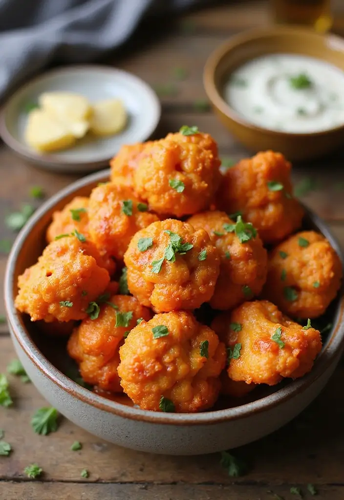 26 Gluten-Free Potluck Dishes Everyone Will Ask For - 6. Buffalo Cauliflower Bites