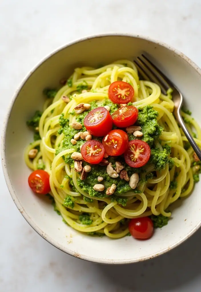26 Gluten-Free Potluck Dishes Everyone Will Ask For - 8. Spaghetti Squash with Pesto