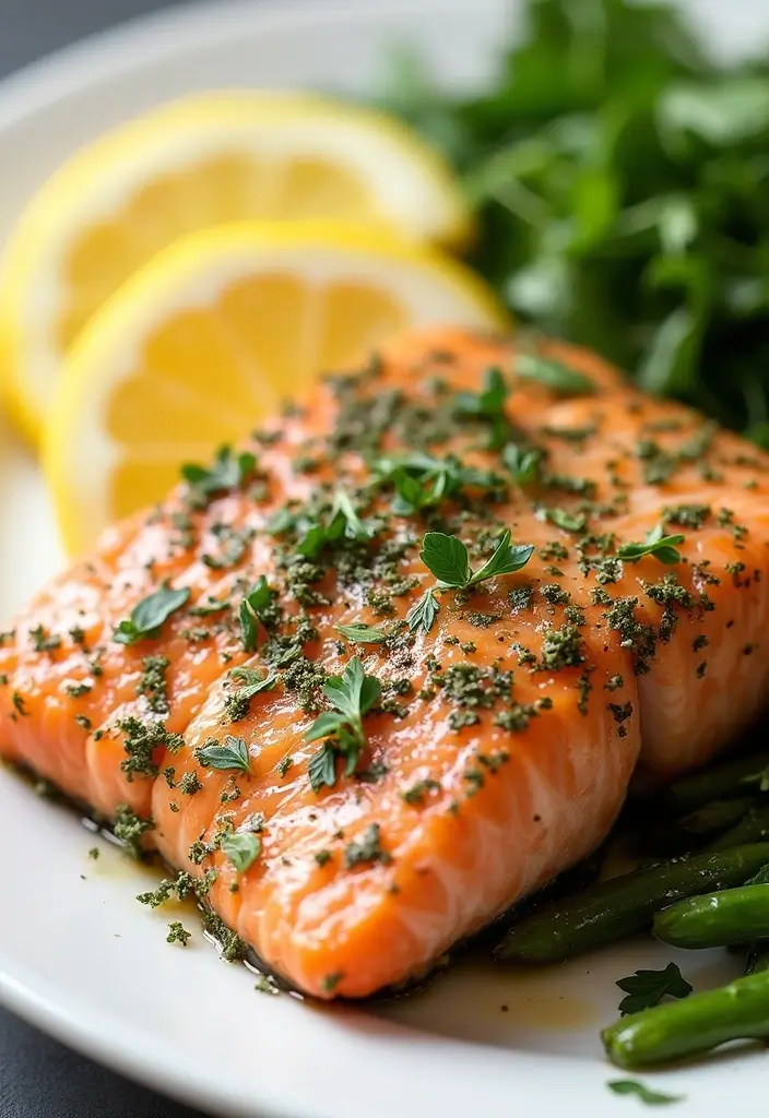 26 Gluten-Free Recipes for Romantic Dinners - 15. Herb-Crusted Salmon