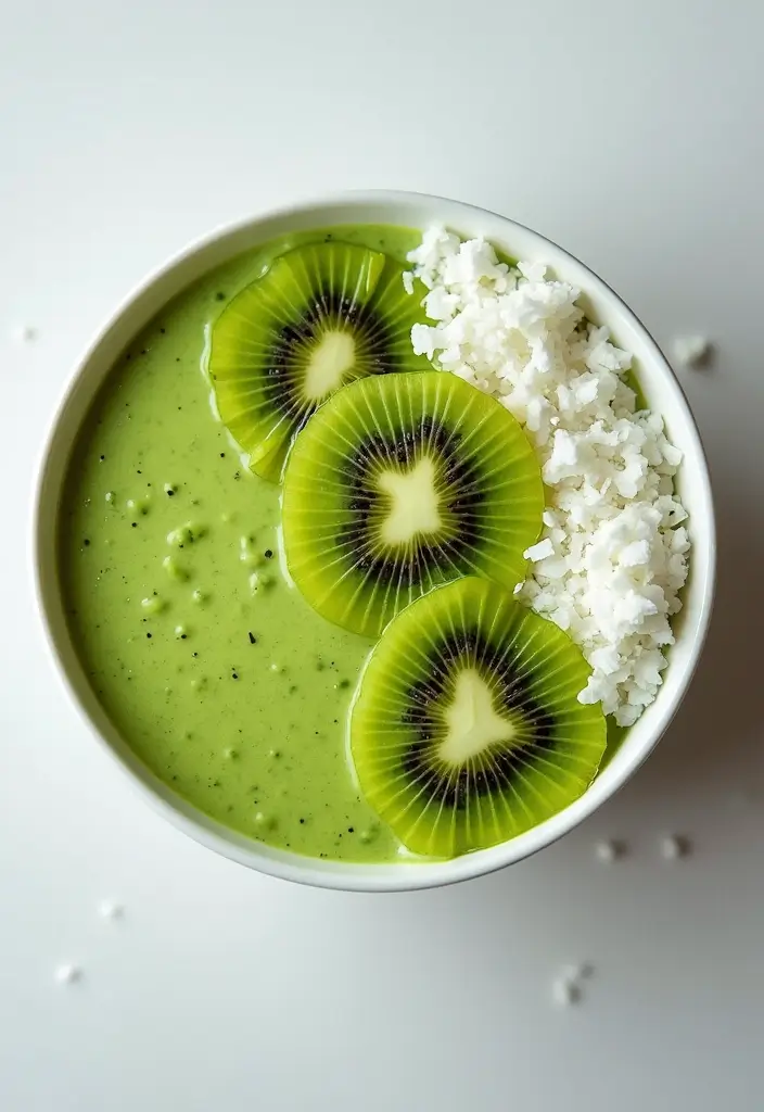 26 Gluten-Free Smoothie Bowls That Look Like Art - 16. Kiwi Lime Bowl