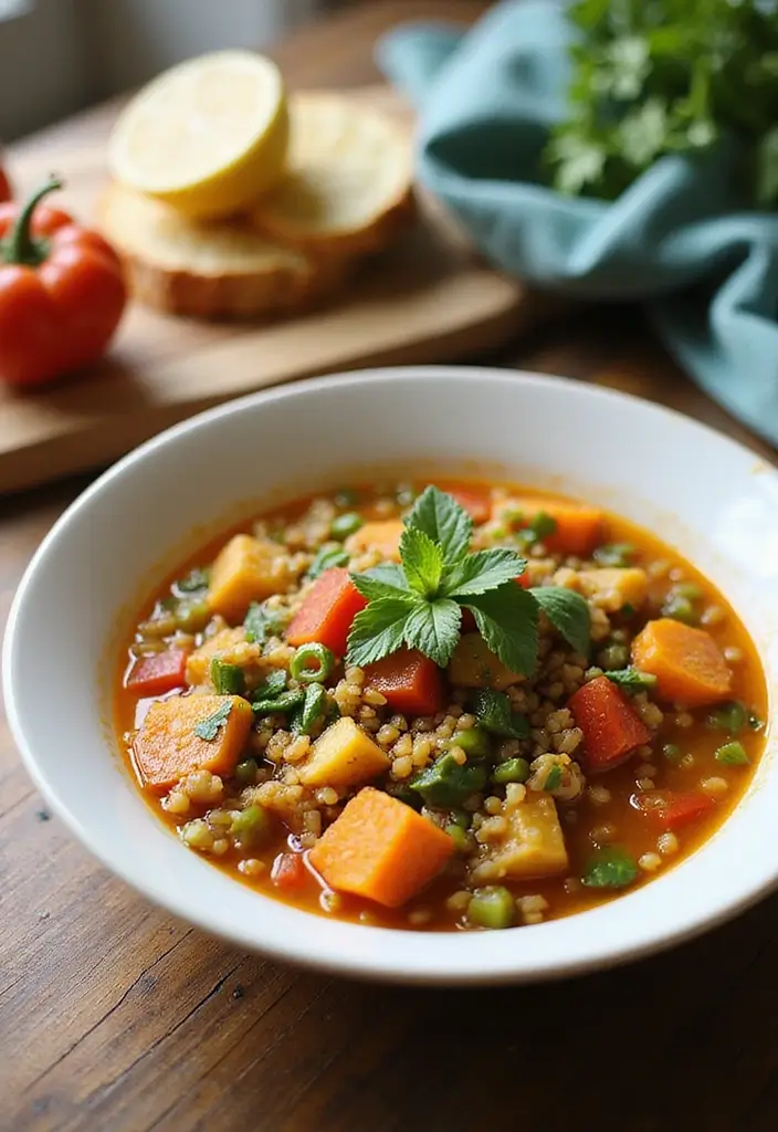 26 Gluten-Free Soups and Stews for Cozy Nights - 16. Vegetable Quinoa Soup