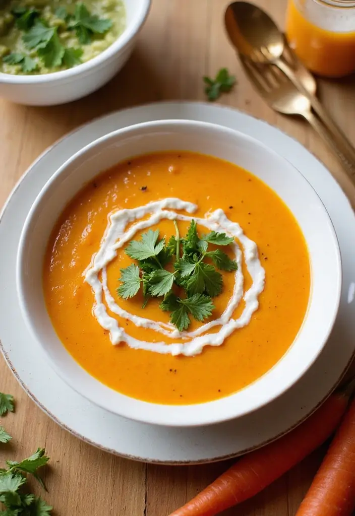 26 Gluten-Free Soups and Stews for Cozy Nights - 21. Carrot Ginger Soup