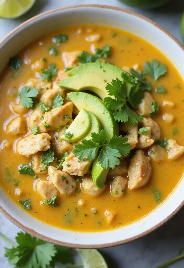 26 Gluten-Free Soups and Stews for Cozy Nights - 7. Cilantro Lime Chicken Soup