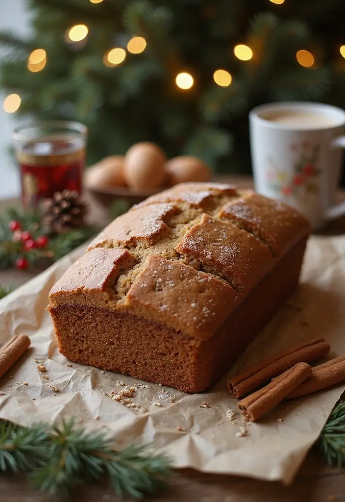 26 Gluten-Free Sweet Bread Recipes - 10. Gingerbread Sweet Bread