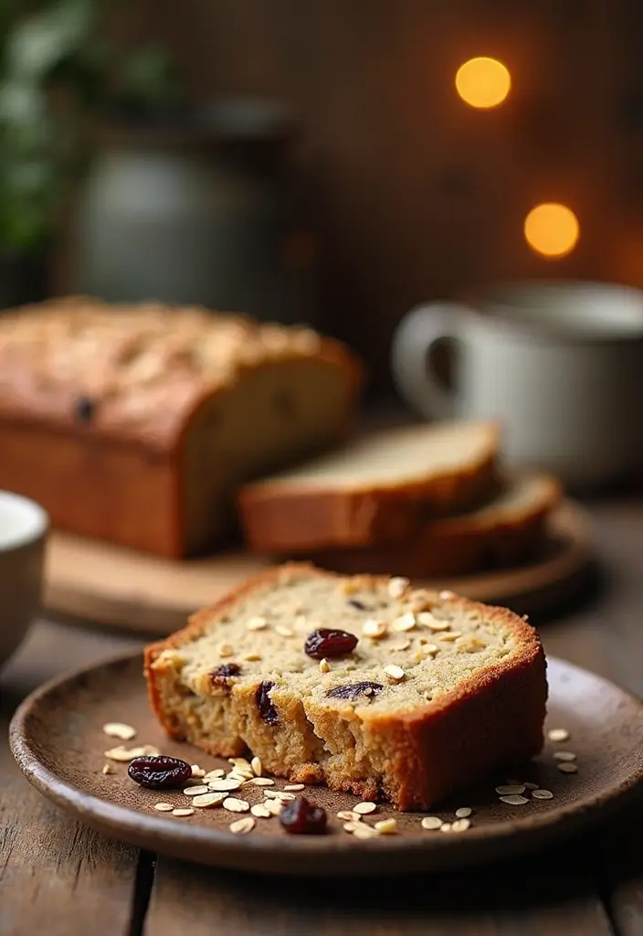 26 Gluten-Free Sweet Bread Recipes - 17. Oatmeal Raisin Bread