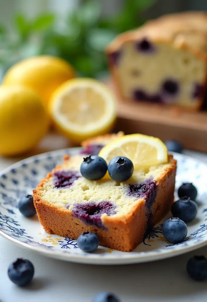 26 Gluten-Free Sweet Bread Recipes - 19. Blueberry Lemon Crumb Bread