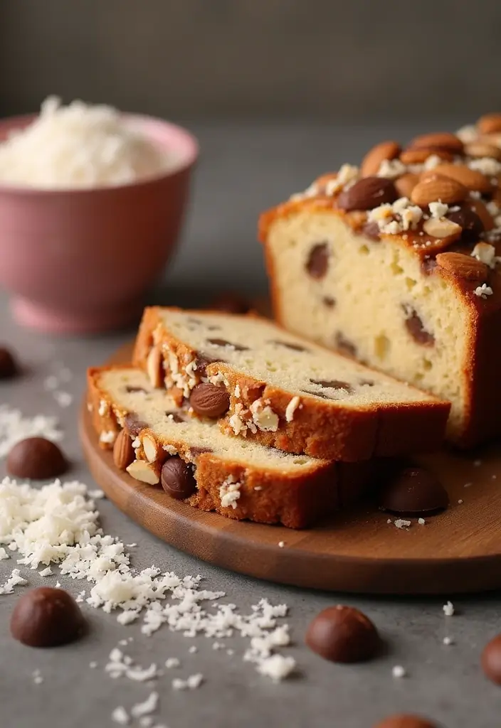 26 Gluten-Free Sweet Bread Recipes - 8. Almond Joy Bread
