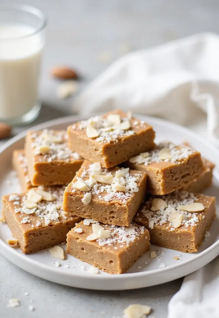 26 Gluten-Free Valentine’s Desserts for Loved Ones - 19. Almond Joy Bars