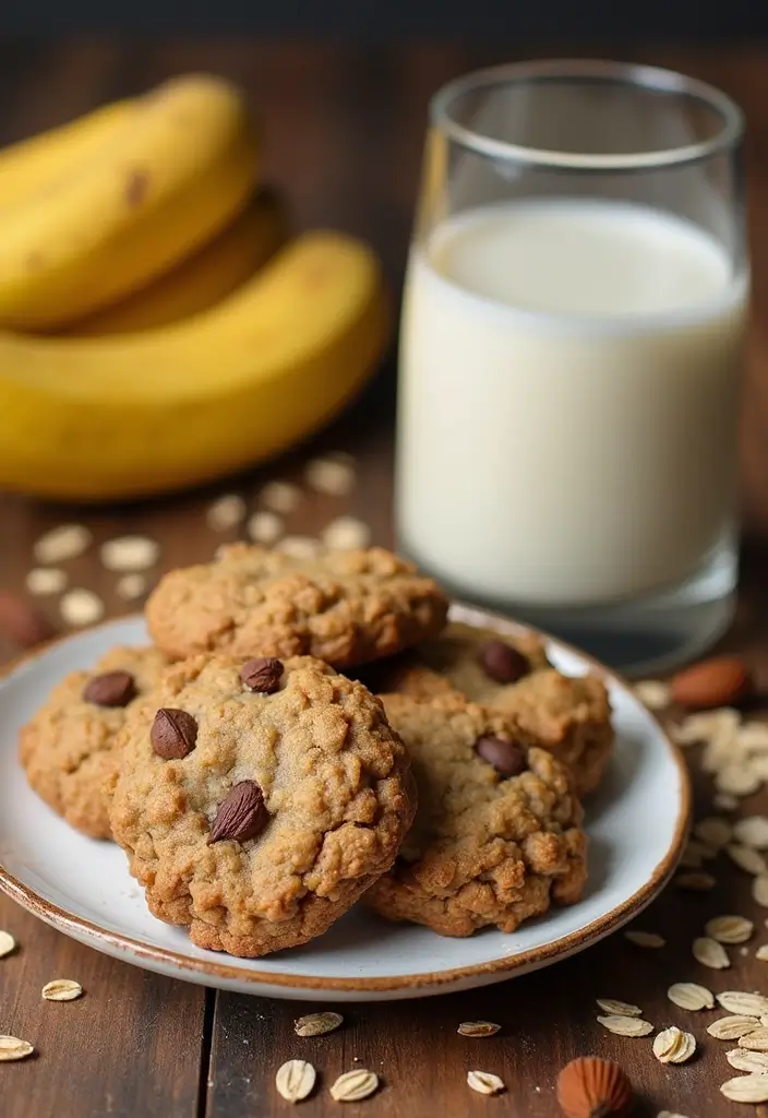 26 Gluten-Free Valentine’s Desserts for Loved Ones - 9. Banana Oatmeal Cookies
