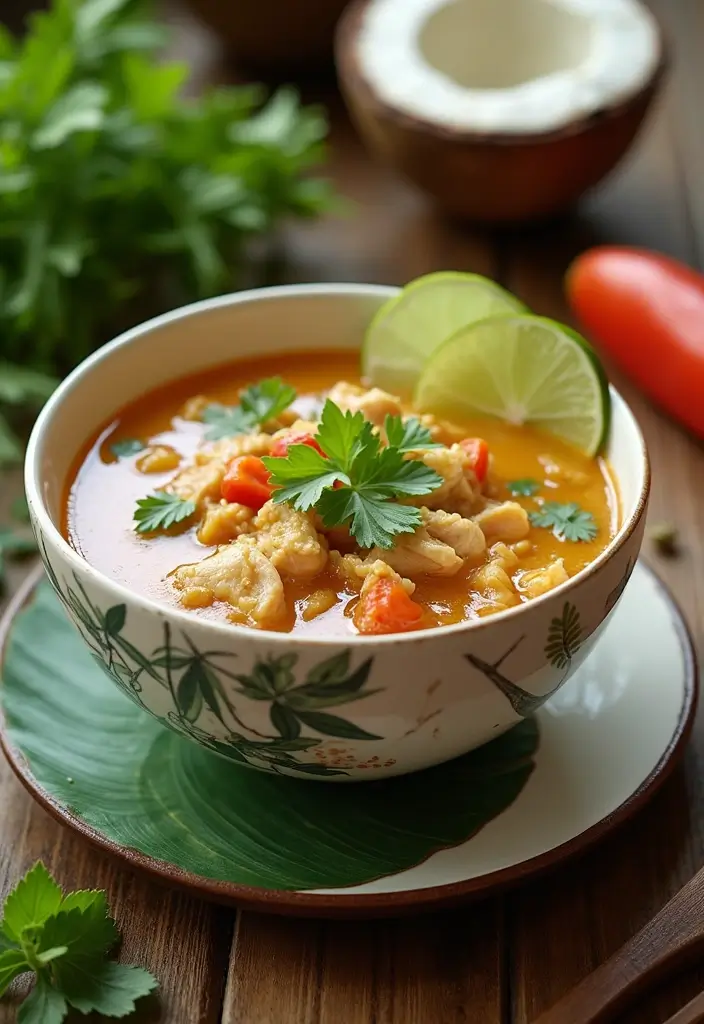 26 Gluten-Free Winter Meals for Comfort and Warmth - 12. Thai Coconut Soup (Tom Kha Gai)