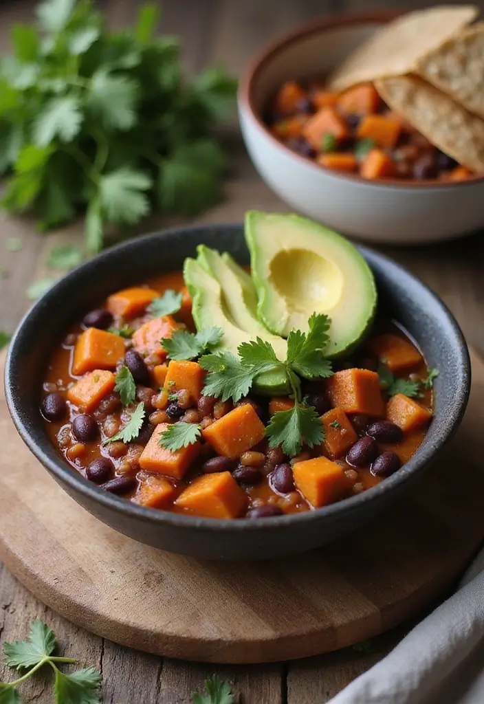 26 Gluten-Free Winter Meals for Comfort and Warmth - 19. Sweet Potato and Black Bean Chili