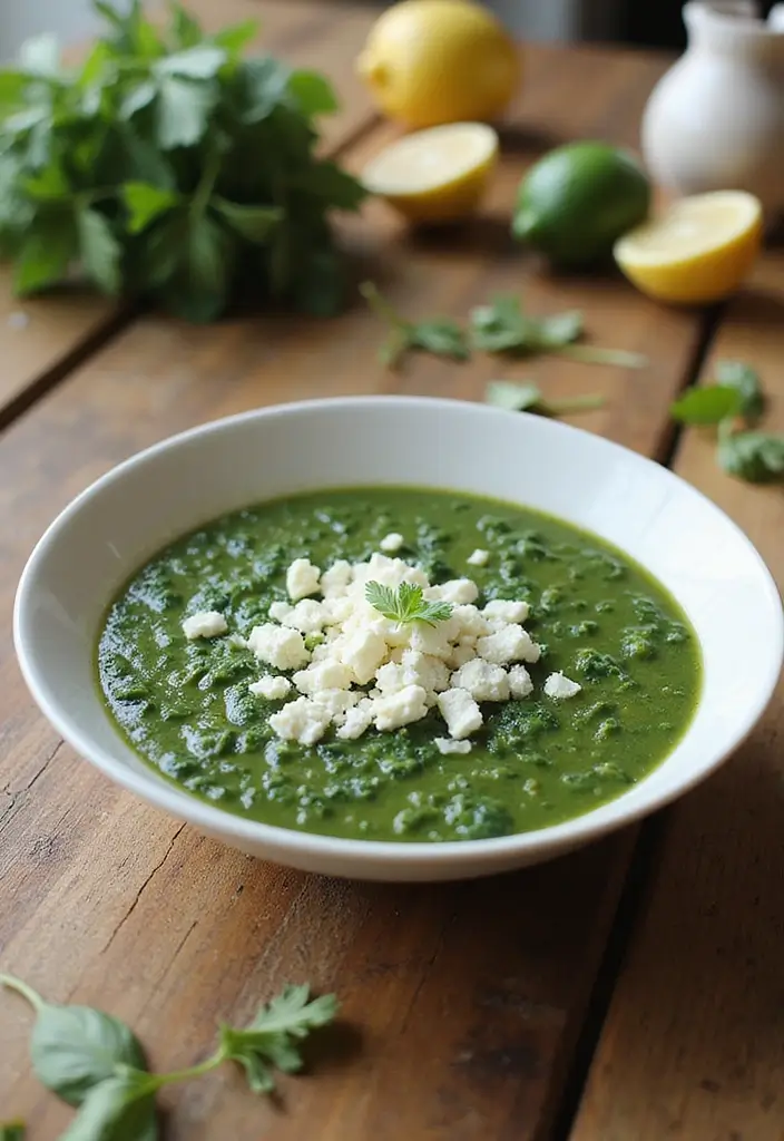 26 Gluten-Free Winter Meals for Comfort and Warmth - 23. Spinach and Feta Soup