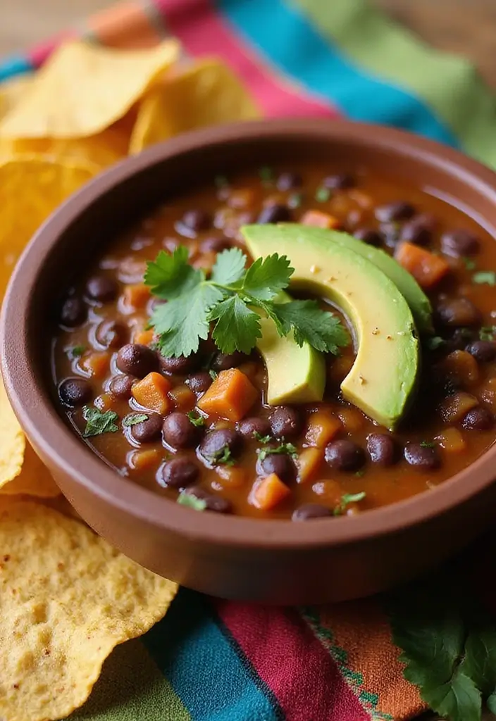 26 Gluten-Free Winter Meals for Comfort and Warmth - 8. Spicy Black Bean Soup