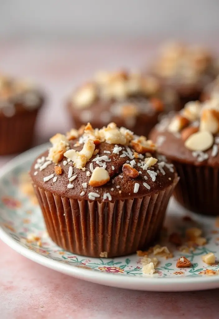26 Moist Gluten-Free Muffins for Breakfast Bliss - 5. Almond Joy Muffins