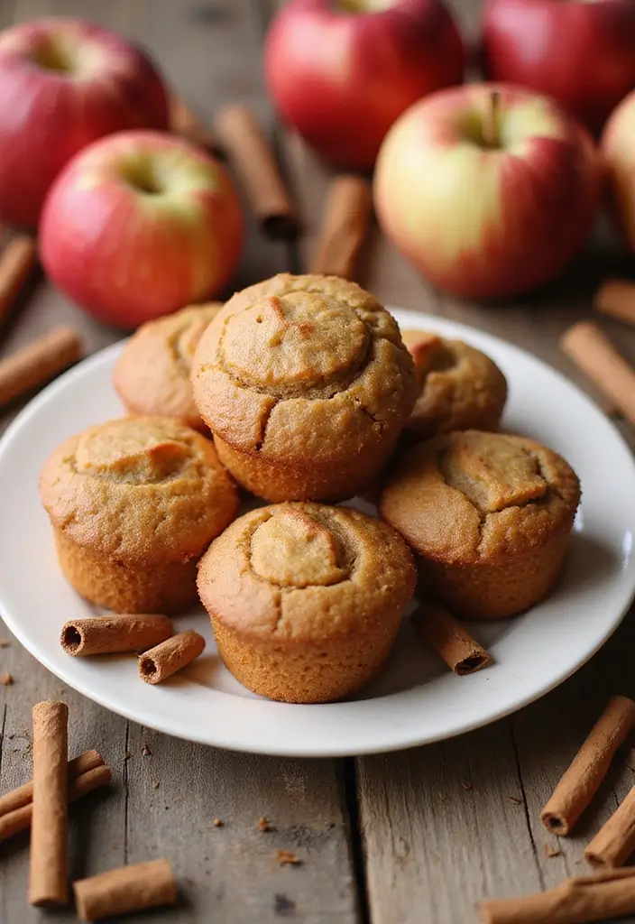 26 Moist Gluten-Free Muffins for Breakfast Bliss - 6. Apple Cinnamon Muffins
