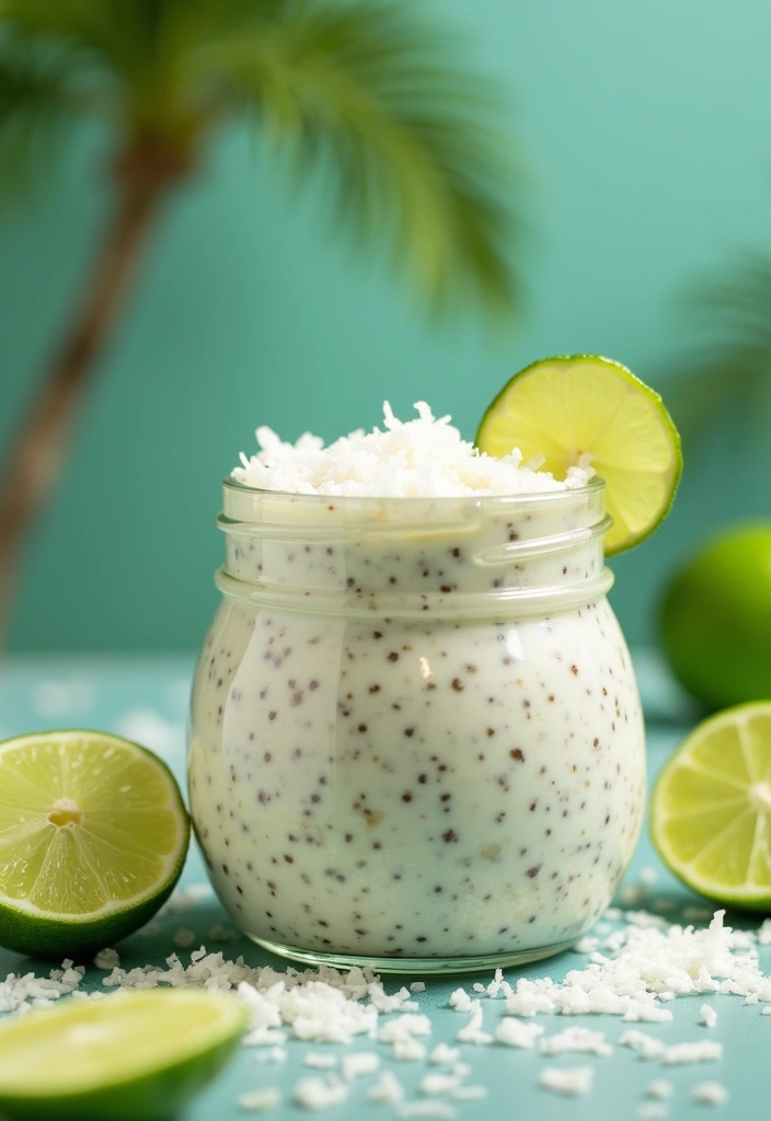 26 No-Bake Gluten-Free Desserts for Hot Days - 3. Coconut Lime Chia Pudding
