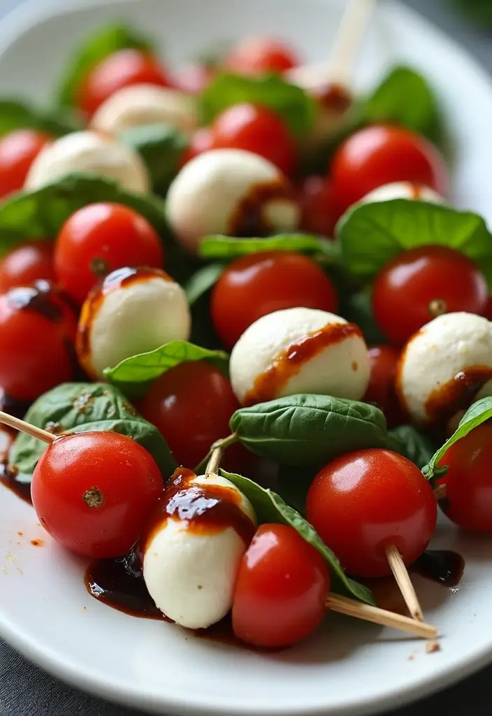 27 5-Ingredient Gluten-Free Recipes Anyone Can Make - 11. Caprese Skewers