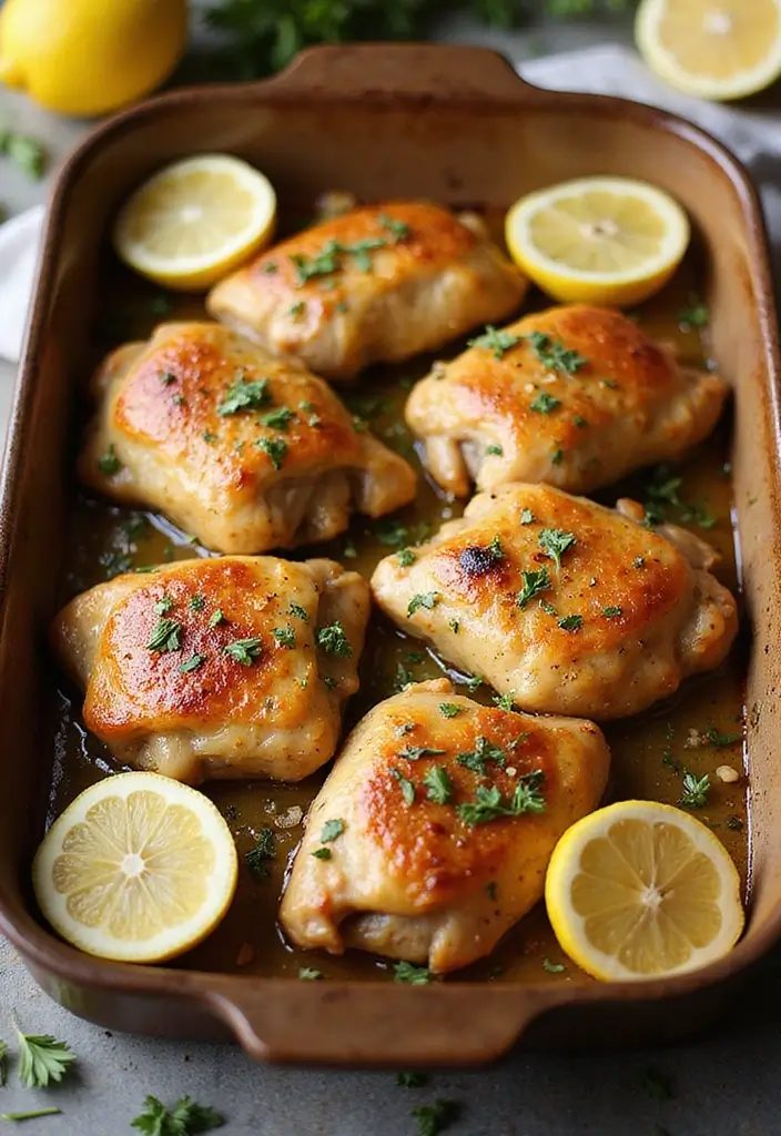 27 5-Ingredient Gluten-Free Recipes Anyone Can Make - 19. Lemon Garlic Roasted Chicken