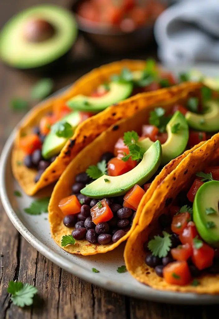 27 5-Ingredient Gluten-Free Recipes Anyone Can Make - 2. Sweet Potato and Black Bean Tacos