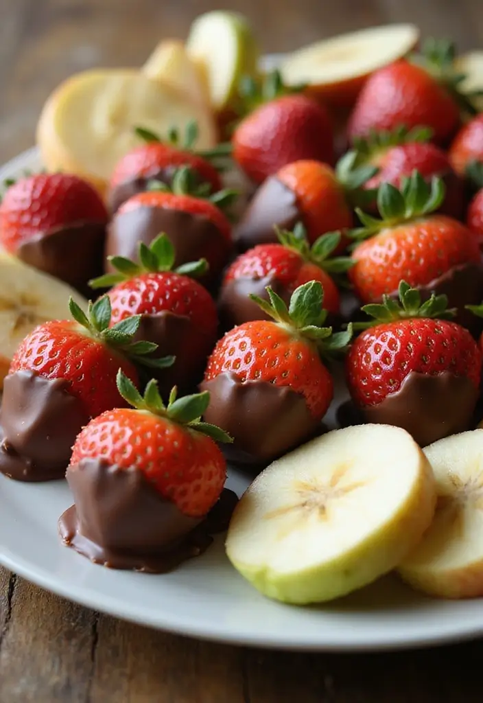 27 5-Ingredient Gluten-Free Recipes Anyone Can Make - 22. Chocolate-Dipped Fruit