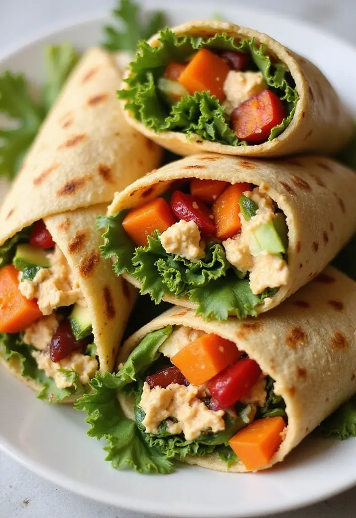 27 5-Ingredient Gluten-Free Recipes Anyone Can Make - 23. Grilled Veggie Wraps