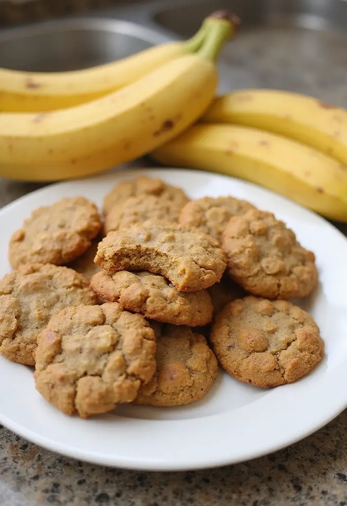27 5-Ingredient Gluten-Free Recipes Anyone Can Make - 5. Banana Oatmeal Cookies