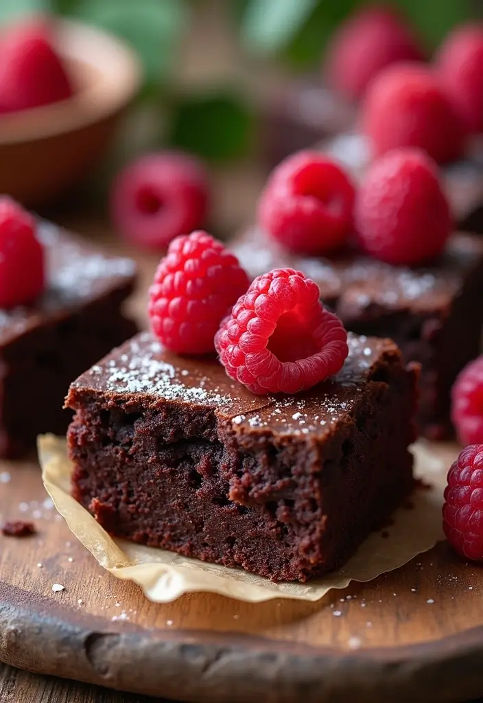 27 Best Gluten-Free Brownie Recipes Ever - 10. Raspberry Chocolate Brownies